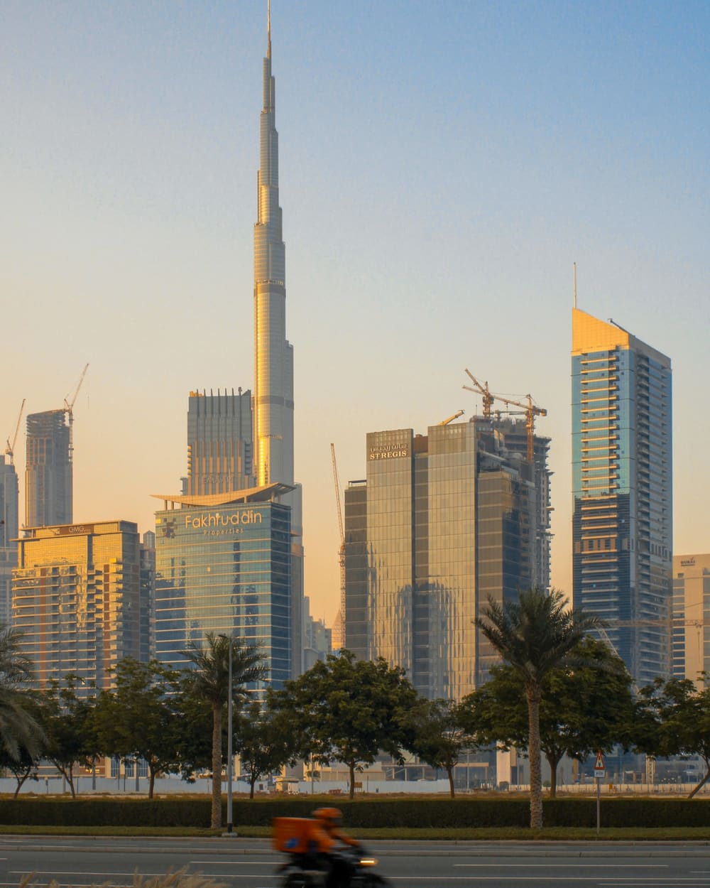 Downtown Dubai skyline